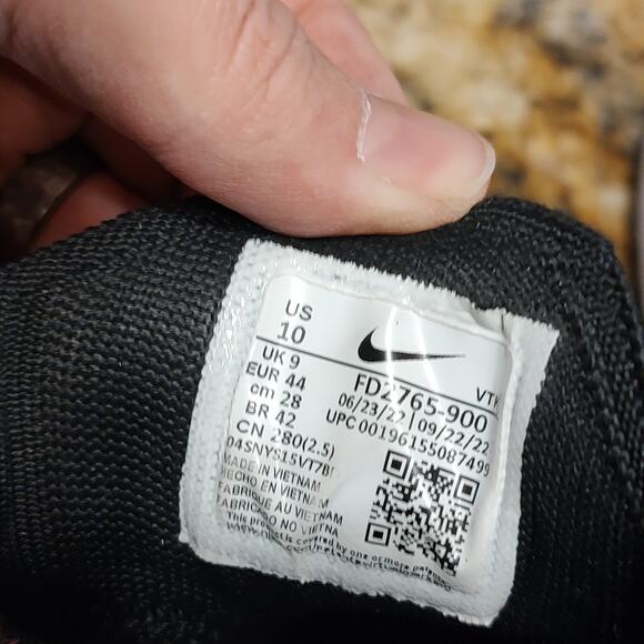 Nike Air Max Flyknit Racer Multicolor Black Racer Blue Men's Sz 10 FD2765-900 - Picture 14 of 14